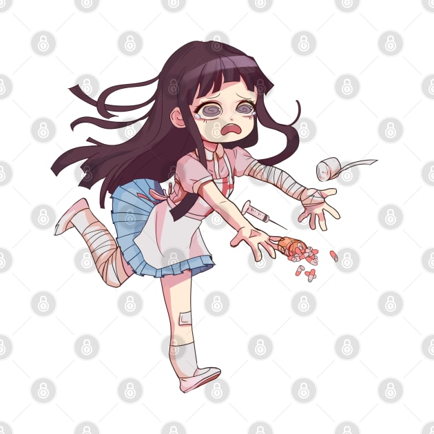 Clumsy Mikan by chompfig