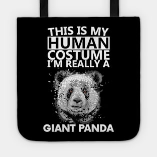 giant panda bear Tote