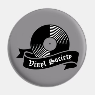 Vinyl Society Pin