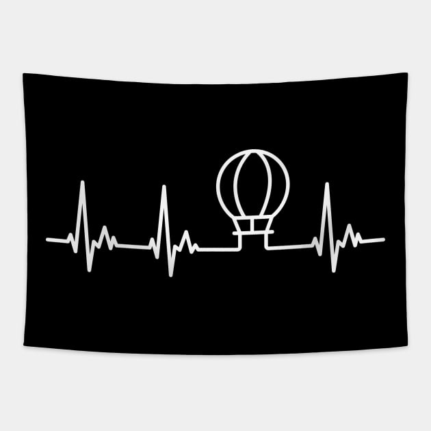 My Heart Beats for Ballooning Tapestry by samshirts