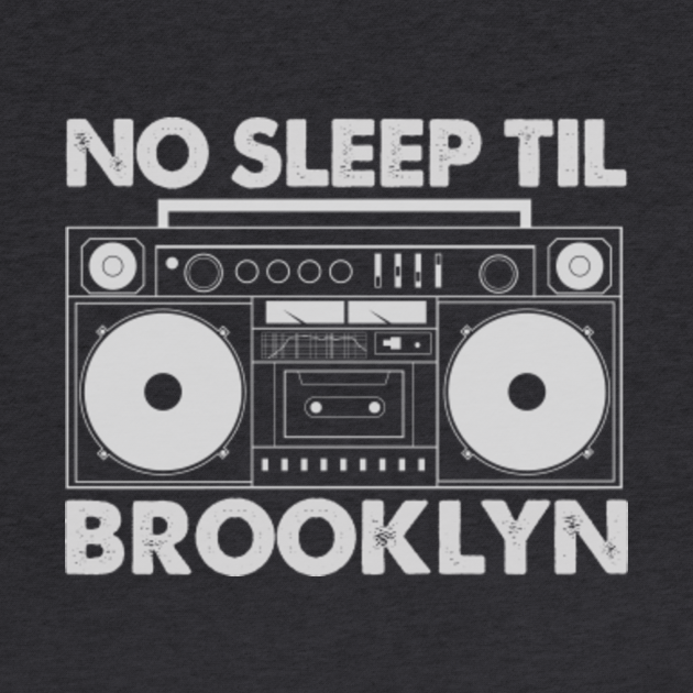 No Sleep - 3" Circle Sew/Iron On Patch