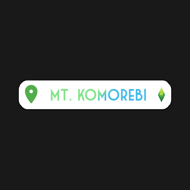 MT. Komorebi Location- The Sims 4 by BurritoKitty