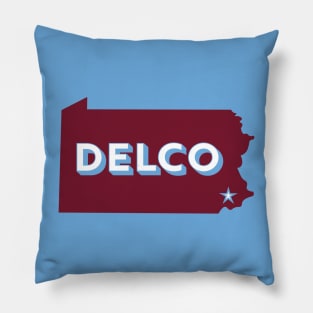 Delco Pennsylvania Pillow