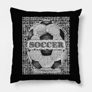 Soccer Ball Burger Pillow