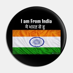 I am From India Pin