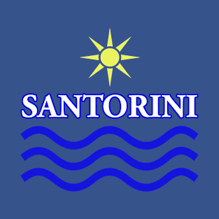 SANTORINI-Sun Water T-Shirt