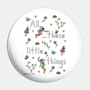 Little Things One Direction Fairies Pin