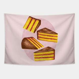 Retro Piece of Cake Tapestry