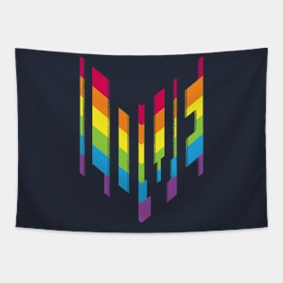 Rainbow Pride Love Tapestry