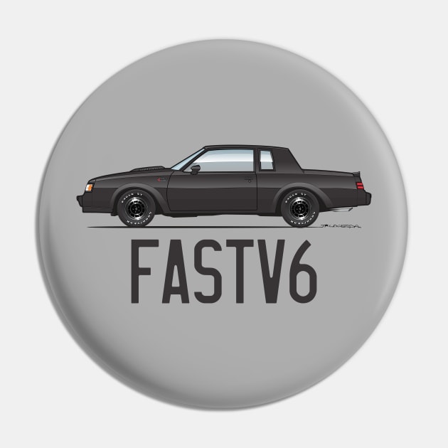 Fast V6 Pin by ArtOnWheels