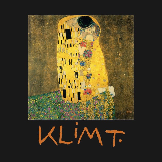 The Kiss by Gustav Klimt by MasterpieceCafe