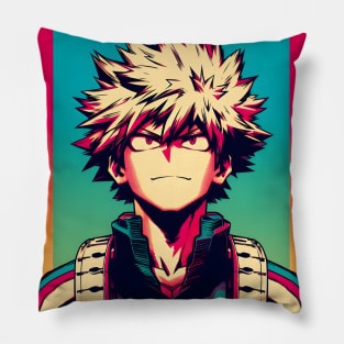 Anime Wonderland: Whimsical Art Prints Featuring Manga-Inspired Designs for Otaku Bliss! Pillow