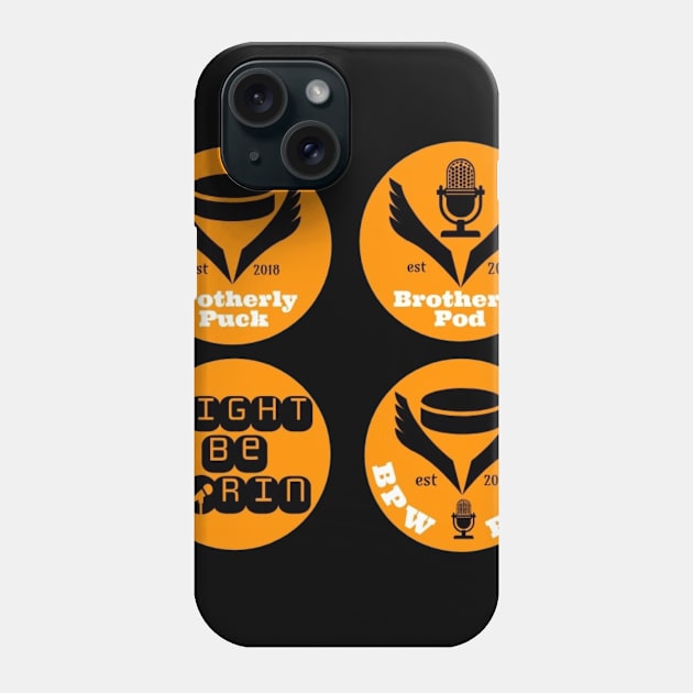 Brotherly Puck family of shows Phone Case by BrotherlyPuck1