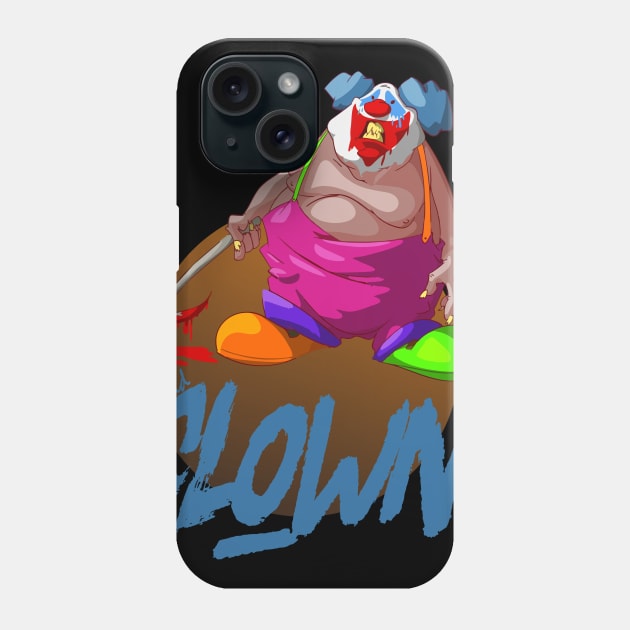 The Clown Phone Case by Insomnia_Project