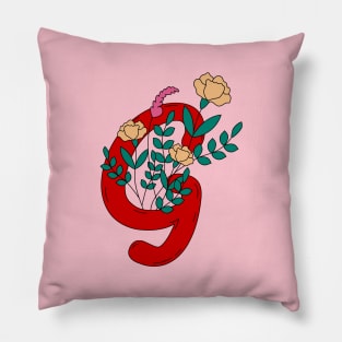 Girl Design Artwork Pillow