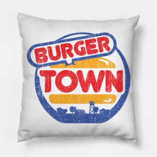 Burger Town (Variant) Pillow