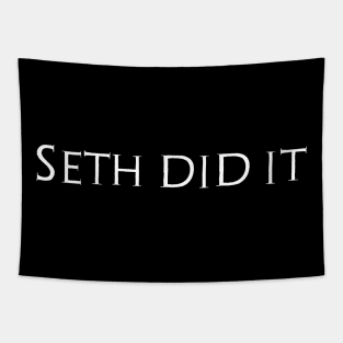 Ancient Egyptian Mythology - Seth Did It - Egypt God Tapestry