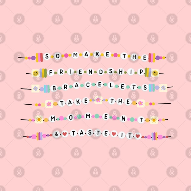 Friendship Bracelets Taylor Swift by Mint-Rose