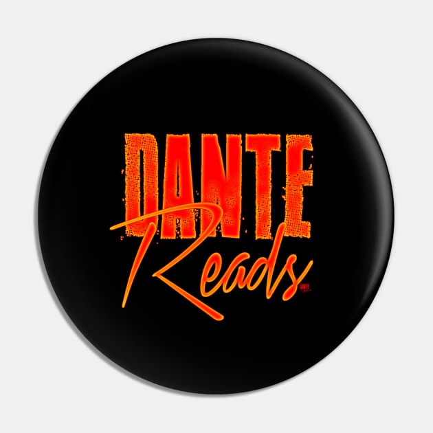 Dante Reads Official Logo Pin by dantereads