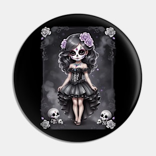 Ghostly Blossom Pin