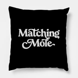 Matching Mole / Faded Style Prog Rock Design Pillow