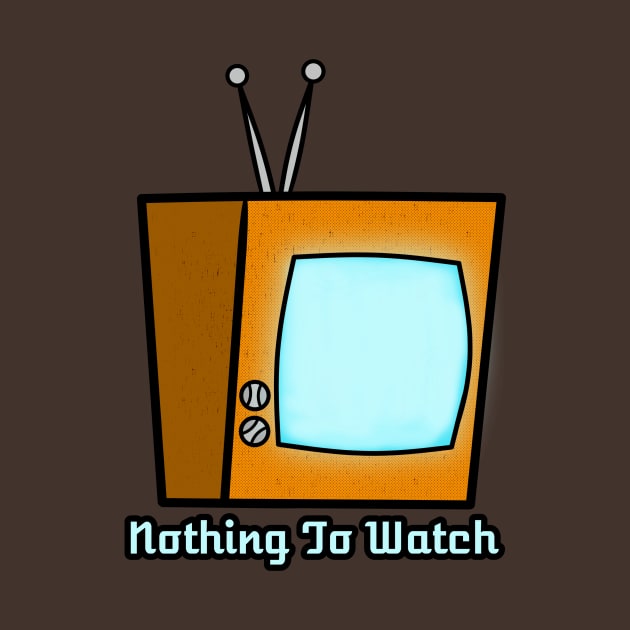 Television - Nothing To Watch by RD Doodles