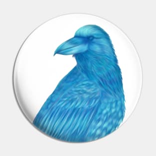 Blue Raven Pin