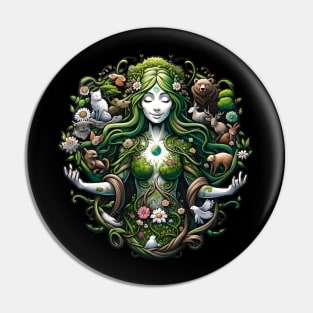 Mother Nature Pin