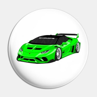 lamborghini huracan LIME Pin