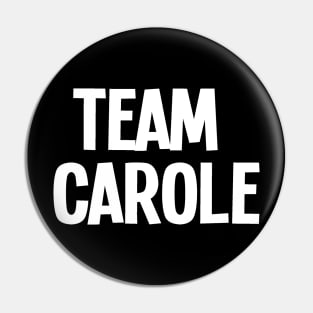 Team Carole Pin