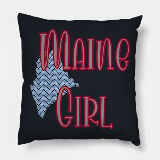 Maine Girl Pillow