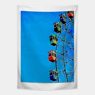 ferris wheel Tapestry