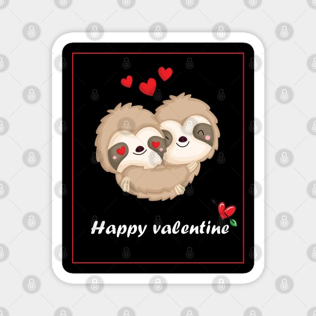 Sloth Stack Love (Pile de paresseux) Magnet by StoreOfLove