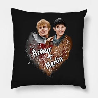 Merlin and Arthur  (BBC Merlin) Pillow