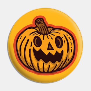 Vintage Jack O' Lantern Pin