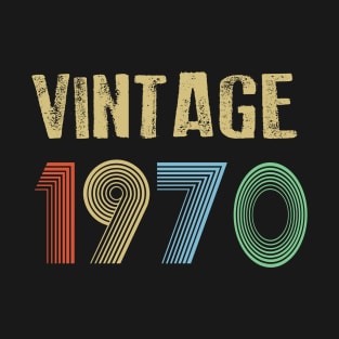 Vintage 1970 BIRTHDAY T-Shirt