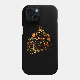 touring bike Phone Case