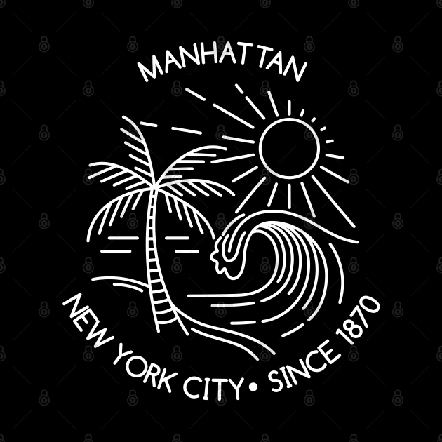 Manhattan - Liquid Sunshine Since 1870 by All About Nerds