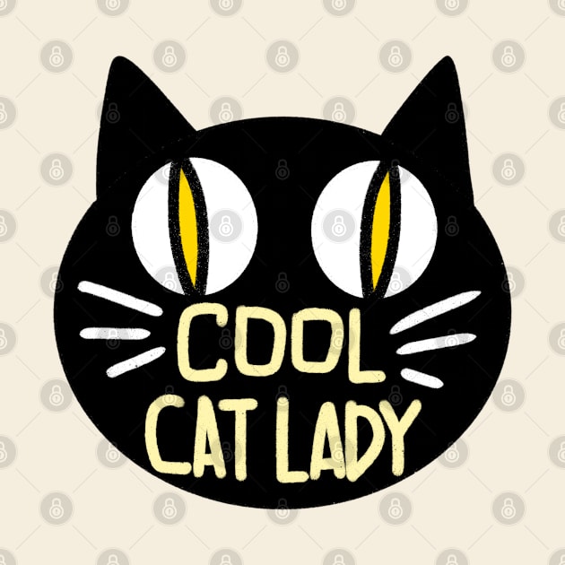 cool cat lady by ithacaplus