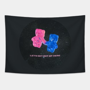 let’s get out of here (circle version) Tapestry