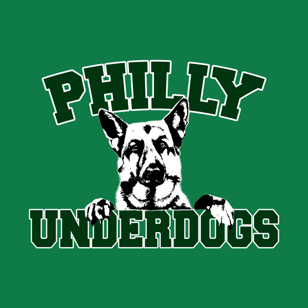 Philly Underdogs Philadelphia Football Fan Philly Philly by graphicbombdesigns