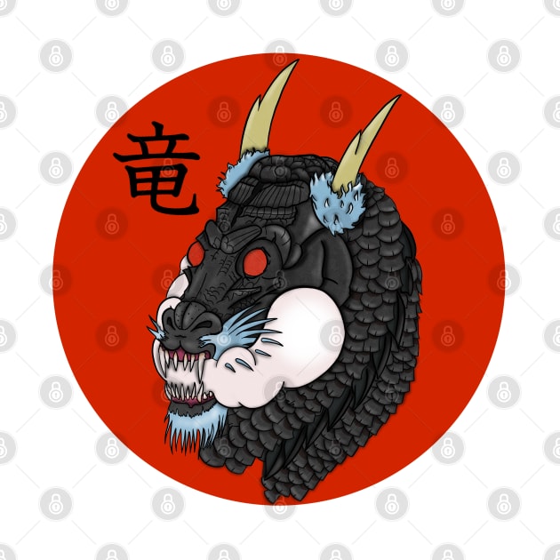 Japanese Dragon by BeetleBlue