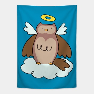 Cloud Angel Owl Tapestry