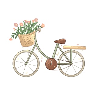 Bike & Flowers T-Shirt