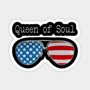 AMERICA PILOT GLASSES SOUL QUEEN Magnet