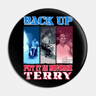 Red, White, & Blue Terry Pin