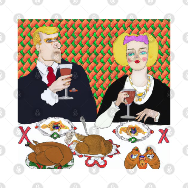 American Thanksgiving Dinner by JohnCorney