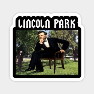 LINCOLN PARK Band Tee - Parody Off Brand Funny Boot Knock Off Meme Magnet