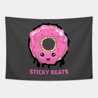 Sticky Beats Dance Donut Tapestry