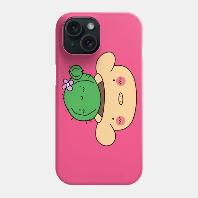 Cactus and Pig Planter Phone Case by saradaboru